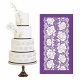 LARGE ALECON LACE MESH STENCIL